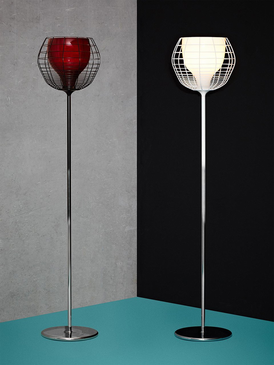 LIGHTING COLLECTION Foscarini for Diesel: CAGE FLOOR LIGHTING COLLECTION Foscarini for Diesel: CAGE FLOOR